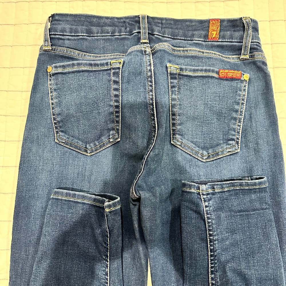 7 For All Mankind Ankle Skinny Size 26